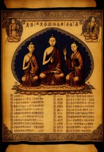 Four Noble Truths, The Central Teachings Of Buddhism - Generative Ai