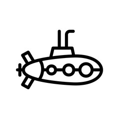 Sticker - Submarine Icon