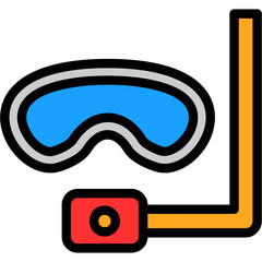 Poster - Scuba Diving Icon