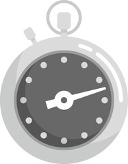 Poster - Stopwatch meter icon flat vector. Clock watch. Timer countdown isolated