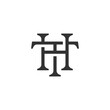 © Astart - Creative Minimalist TH Logo, Minimal TH Monogram