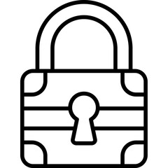 Poster - Lock Icon