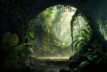Inside A Rain Forest