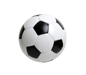 Wall Mural - Soccer ball on white