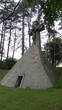 Piramida w Zagórzanach, grobowiec piramidalny o wysokości 10 metrów, Małopolska,