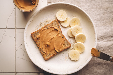 Sticker - Peanut butter toast