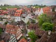 Die Altstadt von Meersburg von oben
