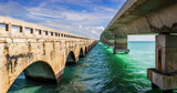 Overseas Highway bridge to the Key West, Florida, USA