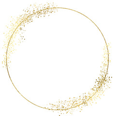gold foil frame gold splatter frames glitter,gold stroke on transparent background.