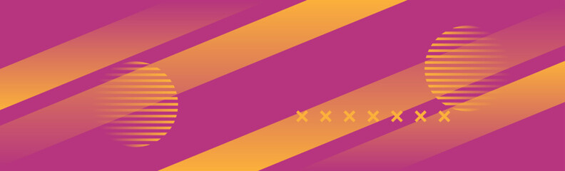 Aufkleber - orange pink paper creative idea design modern texture abstract geometric background banner
