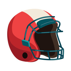 Poster - american football helmet equipment