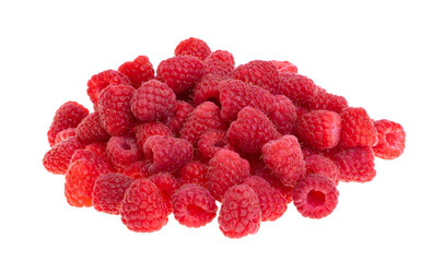 Canvas Print - raspberries isolated