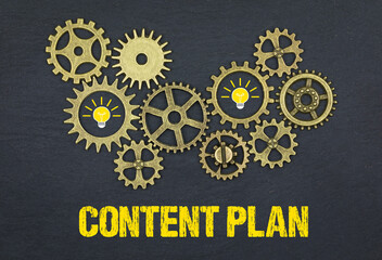 Canvas Print - Content Plan	