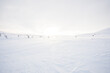 Winter landscape in Pallas Yllastunturi National Park, Lapland, Finland