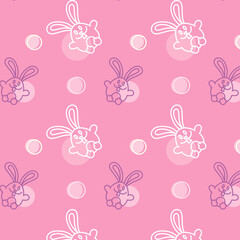 Poster - Set of Easter Flat Pattern Vector 

