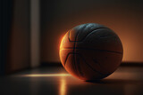 Fototapeta Sport - A beautiful Basketball publicity