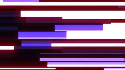Poster - Abstract glowing purple futuristic energy lines and stripes magic hi-tech flying horizontally. Abstract background. Video in high quality 4k, motion design