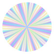 vector holographic circle sticker