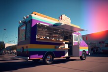 A Food Truck Festival In California
