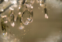 Water Drops On A Glass Glowing, Lamp, Romantic, Silver, Wedding, Celebrate, Engagement, Luxurious, Sparkling, Hang, Valuable