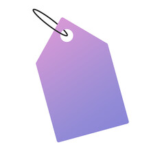 Banner Purple Sale Tag