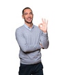 © agongallud - Happy young man doing an all right gesture