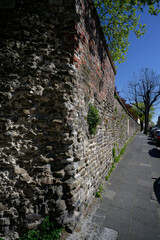 Wall Mural - preserved part of the ancient roman city wall from the 1st century in cologne