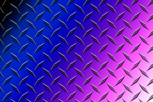 Shiny Purple Diamond Plate Stainless Steel Aluminum Metal Floor Traction Tread