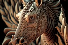 Wood Carving Animal