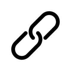Poster - Simple link icon design