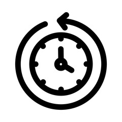Poster - Simple Stopwatch icon design