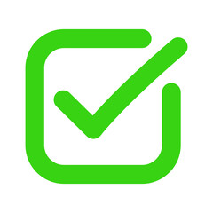 Poster - check mark button