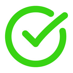 Poster - check mark icon