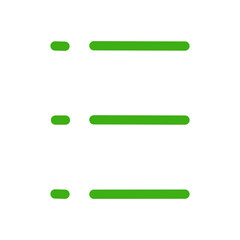Poster - list button for web design