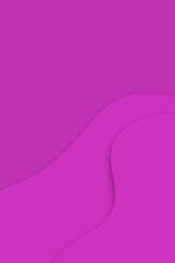 magenta background with empty space and curvy paper cur