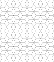 Cubes background and seamless pattern
