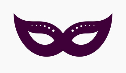 Wall Mural - carnival mask icon. vector illustration
