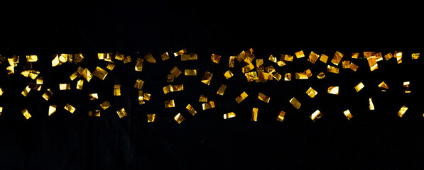 Poster - Abstract luxury confetti background design