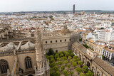 Fototapeta Big Ben - Seville Cathedral Rooftop