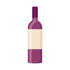 Sticker - wine bottle icon