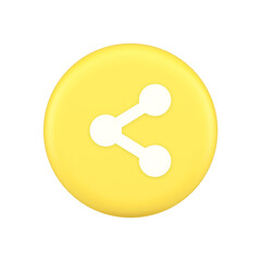 Poster - Decentralize compound connection encrypted network button cyberspace management 3d icon