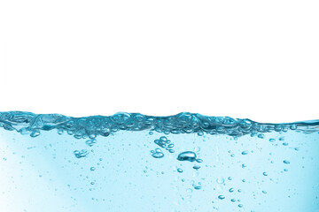 Poster - water isolated on white background. carbonated drink