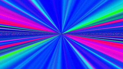 Sticker - big data, information glowing colorful line tunnel. abstract background animation