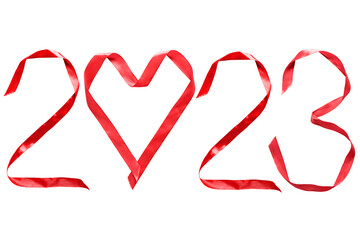 Sticker - 2023 number isolated