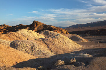 Sticker - The  section of Death Valley in California