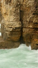 Wall Mural - Famous landmark in Portugal - Boca Do Inferno at the Atlantic ocean - travel photography