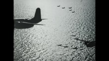Germany 1943, Bomber Planes In World War II Scene In 40s