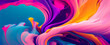 colorful abstract 3d illustration