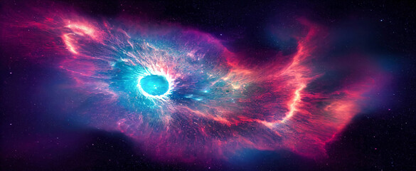 galaxy with stars and space dust in the universe. space nebula