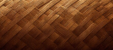 Brown Rattan Fiber Wood Texture Background